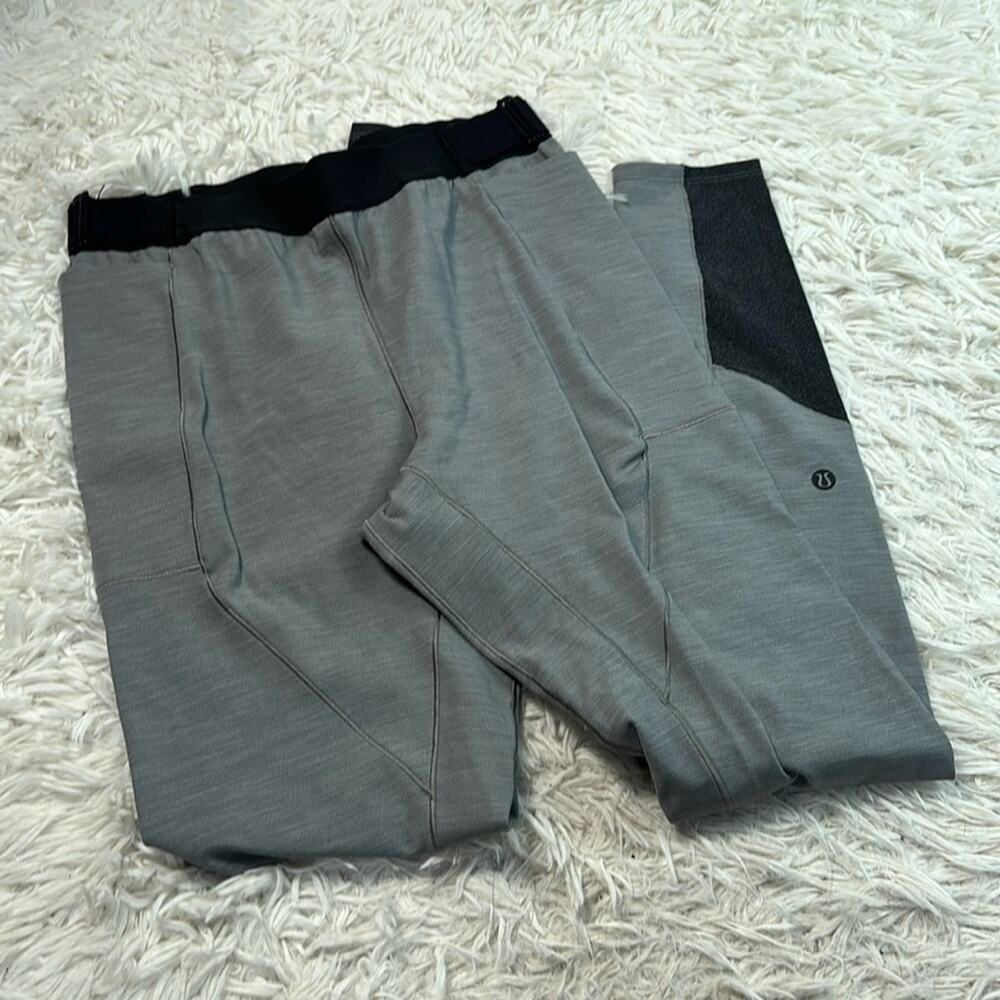 Lululemon Esker Tight *lululemon lab Heathered Medium Grey / Heathered Black